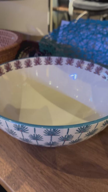 北歐Hygge簡約慢活釉彩 10 吋陶瓷大麵碗 / 多功能缽碗